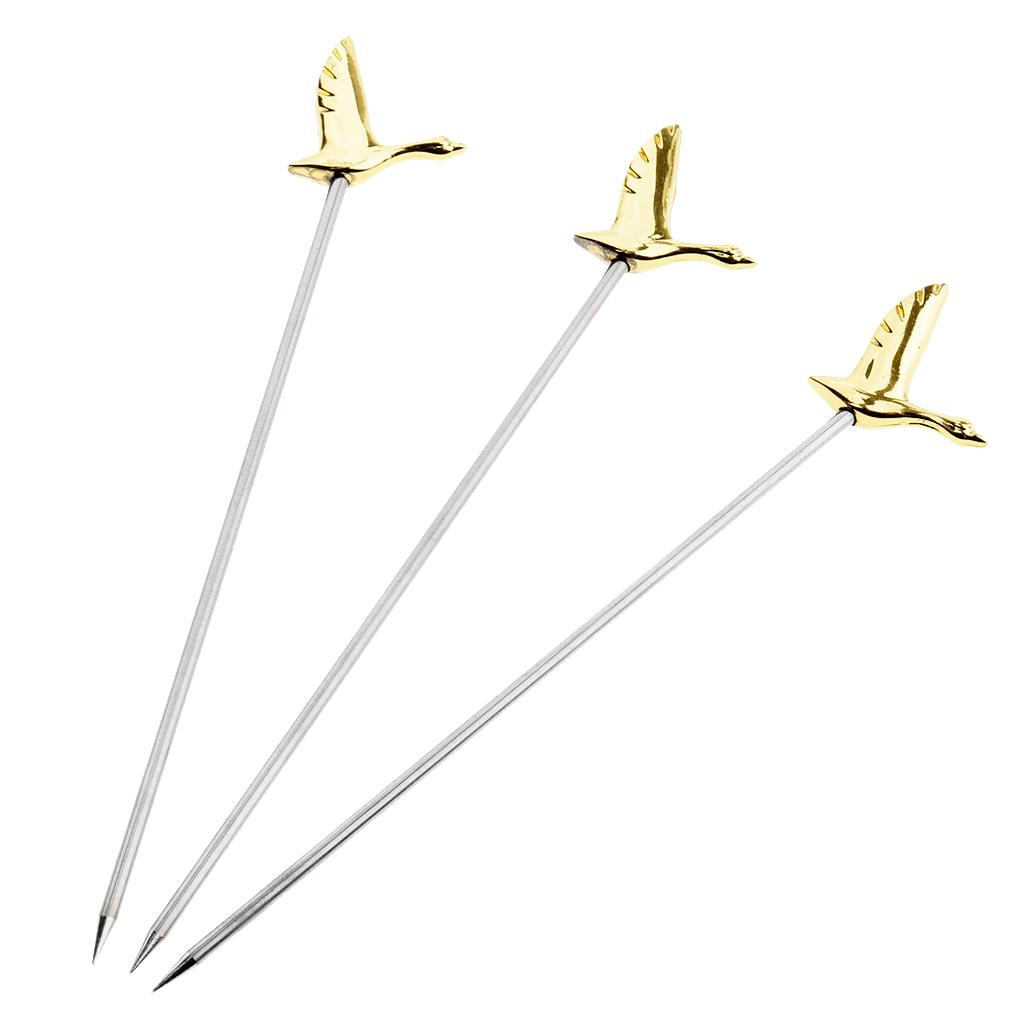 3PCS Stainless Steel Cocktail Take A Fruit Martini for Party
