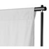 VidaXL Toile de fond Coton Blanc 600 x 300 cm