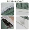 Infant Car Seat Cover Solid Color Canopy 360 Degree Protections Double Layer Window Design for Outdoor Comfort