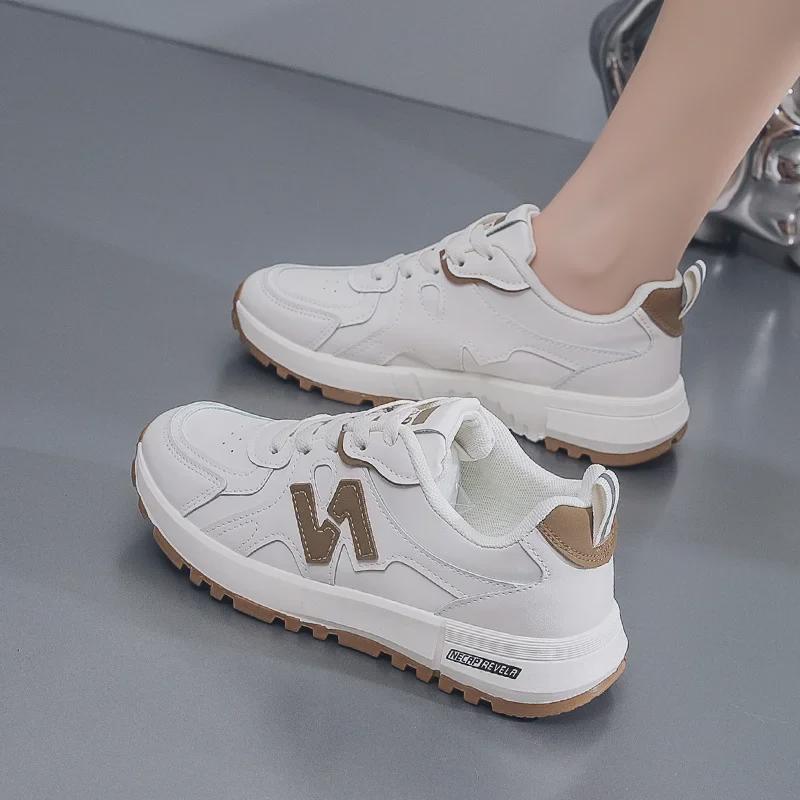 2025 Spring Women's Forrest Gump Lightweight Running Shoes: Breathable, All-Match, Height-Enhancing Sneakers 5165