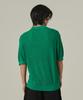 ANALOG MOOD Neff Open Collar Short Sleeve Knit (Green)