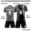 Personalised Shirts Kit Mens Girls With Name Number Custom Football Jerseys For Boys Training Suit