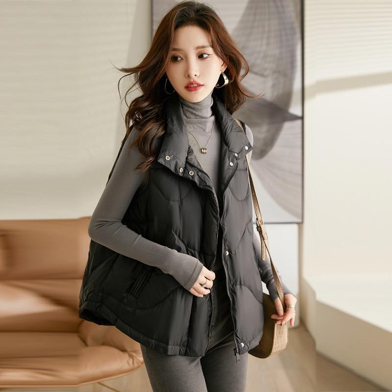 Down Cotton Jacket Vest Jacket for Women