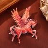 Traditional Pegasus Brooch Vintage Brooch Pins Hot Animal Lapel Pin  Gift