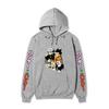 Hunter X Hunter Gon Killua Unisex Fleece Hoodie Vertical Japanese Text Sleeve Anime OK Print Long Sleeve Pullover Sweatshirt