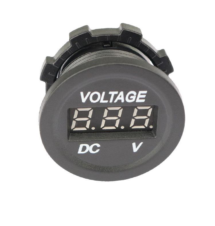 Cross-border 12-24V Car Battery Digital Voltage Display Meter