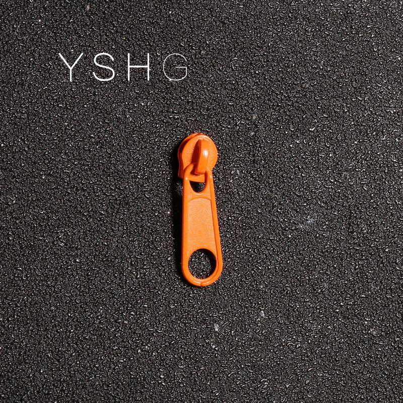 

Ma Yili Same Style Zipper Earrings Fashion Color Strange Earrings Cool Handsome Lady Retro Niche Personality Orange (single)