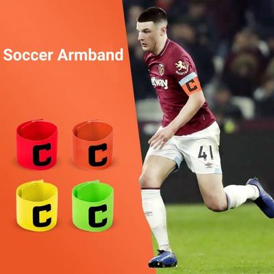 Nuovi Colori Calcio Giocatore di Calcio Sportivo Flessibile Sportivo Fasce Regolabili Fascia da Capitano per Bambini e Squadre Giovanili Sport Calcio