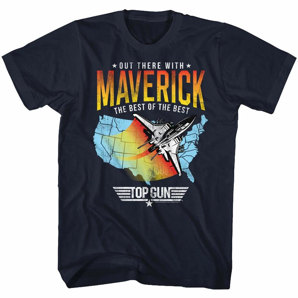 Top Gun Movie Maverick USA F-14 Fighter Best Of The Best Men s T Shirt 4XL