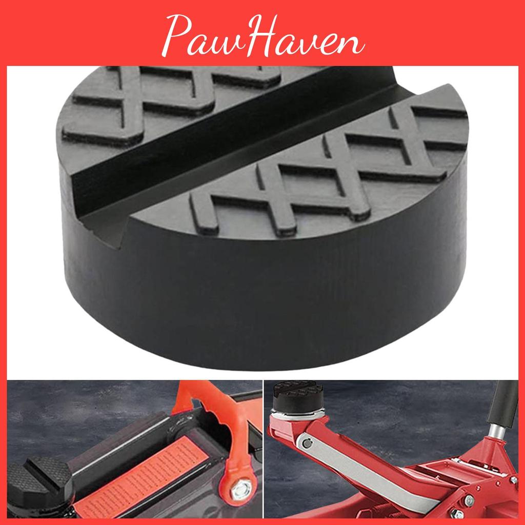 Pad Rubber Adapter Rail Jack Pinch Welds Protector Heavy Duty Slotted Replacement