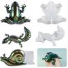 For Frog Lizard Snail Animal Crafts Silicone Mold Epoxy Jewelry Mold Resin Casting Pendant Mold Suitable for Diy Crafts