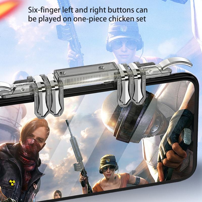 Mobile Phone Gaming Trigger Gamepad Button Handle Shooter Controller Keypads Grip For Phone
