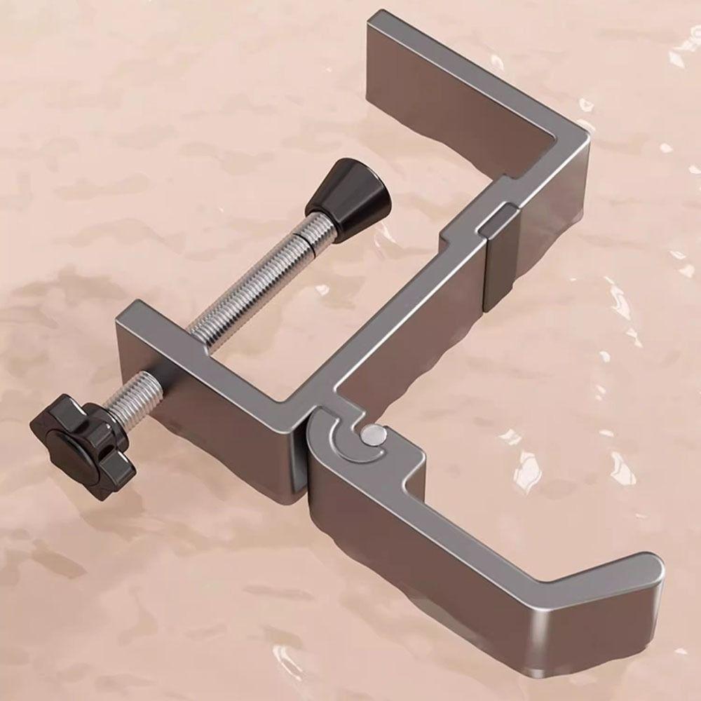 Punch-free Desk Edge Bag Hook Foldable Desk Headset Hanger Hanging Handbag Holder  Home