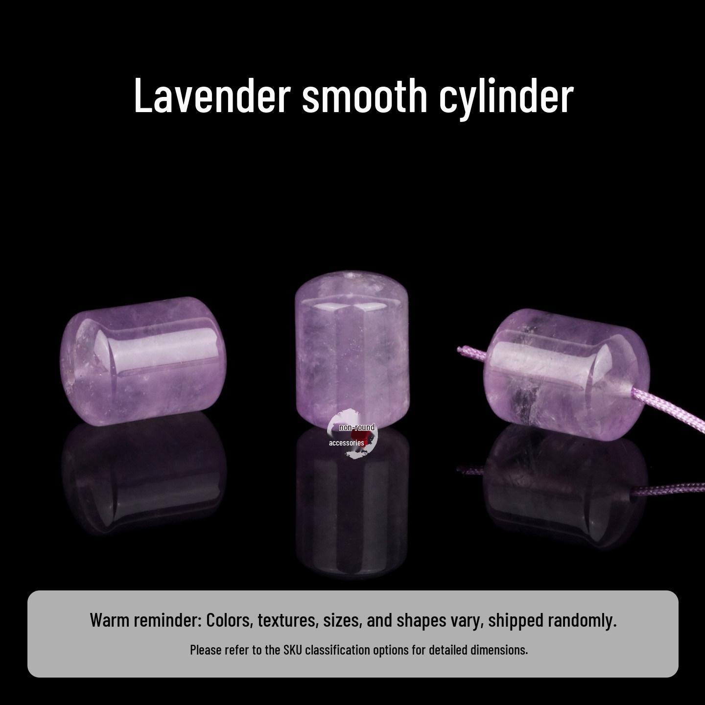 Natural Lavender Purple Crystal Beads for DIY Bracelet Jewelry Accessories