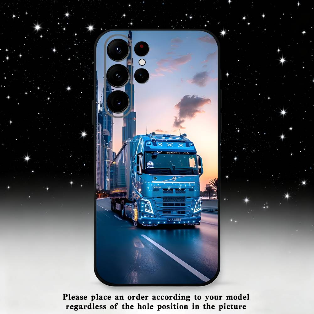S-SCANIA Trucks SA-AB Phone Case For Samsung S25,S24,S21,S22,S23,S30,Ultra,S20,Plus,Fe,Lite,Note,10 Black Soft Shell
