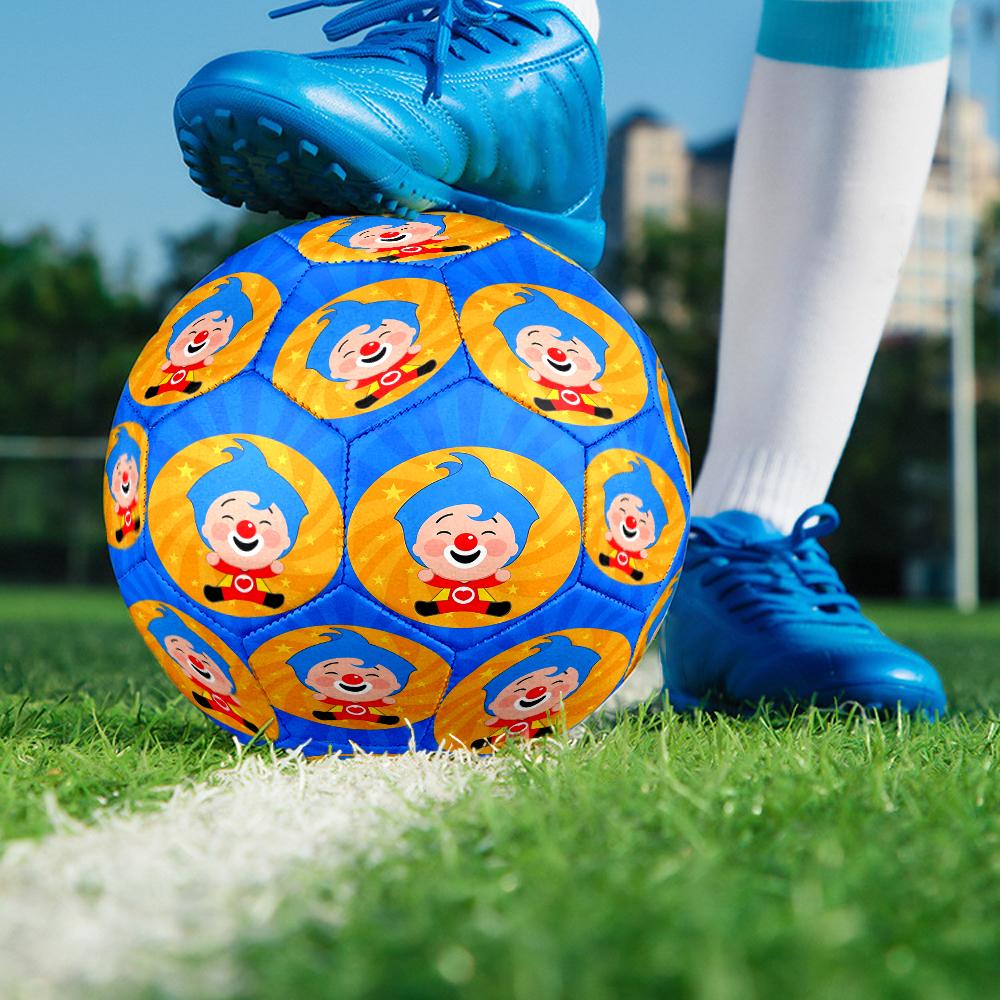 Pallone da Calcio Plim Plim Taglia 5, Adatto sia per Partite Indoor che Outdoor, un Regalo Adatto a Tutti.