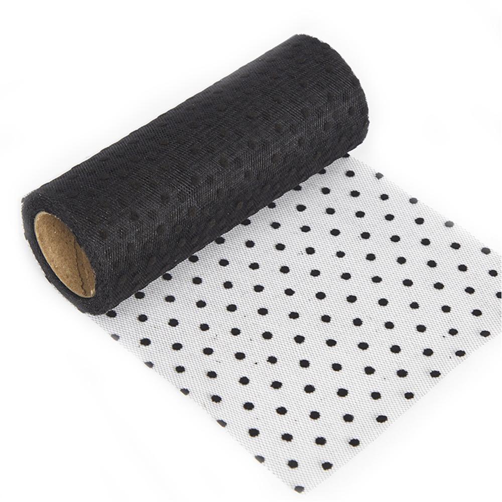 6" X 10 Yards Dots/Sequin/Glitter Tulle Rolls For Tutu Dress Gift Wrapping Wedding Decoration DIY Party Backdrop Ribbon Supplies