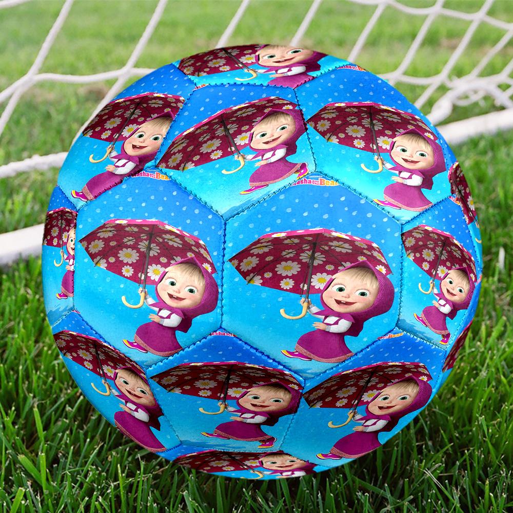 Animazione a cartoni animati Dimensioni di stampa 5 Pallone da calcio, Pallone da calcio standard per partite sportive e allenamenti di squadra, Regalo ideale per i tifosi di calcio