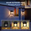Vintage Solar Lights Outdoor Waterproof Solar LED Outdoor Lighting Warm Christmas Lights Outdoor Solar Lamp with Motion Sensor