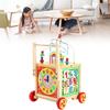 Baby Wooden Cube Walker Developmental Montessori Learning Educational Gifts