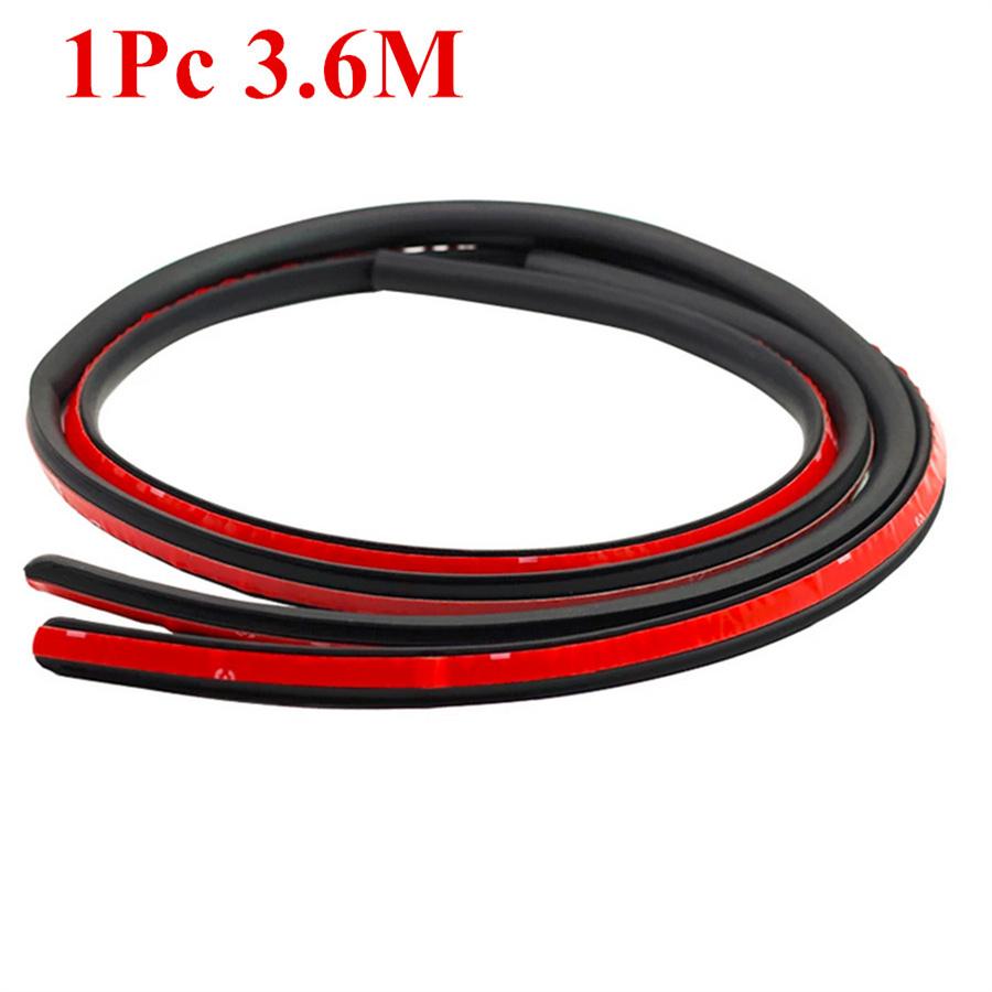 3.6M Car SUV Hood Vulcanization W/ Air Vent Rubber Sealing Strip Sealant Rubber