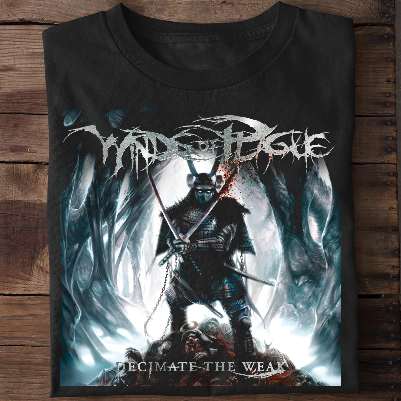 Winds Of Plague Tour 2026 Gift For Fan Full Size T-shirt XL
