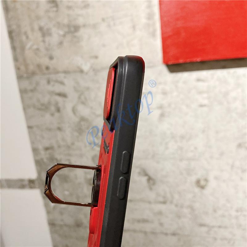 Slide Armor Shockproof Phone Case For OPPO A7 A3S A5S A9 2020 Realme 8 Pro C3 C11 C12 C15 Narzo 20 Camera Lens Protection Cover