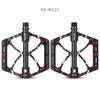 Promend Custom Leichte Aluminium Fahrradpedale Glänzend Versiegelte Lager CNC Große Plattform MTB Mountainbike Pedal PD-M52C