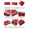 [Dakota] Long Wallet Genuine Leather Women's Blue DA-30682-65 9.5 x 19.5 x 3 cm