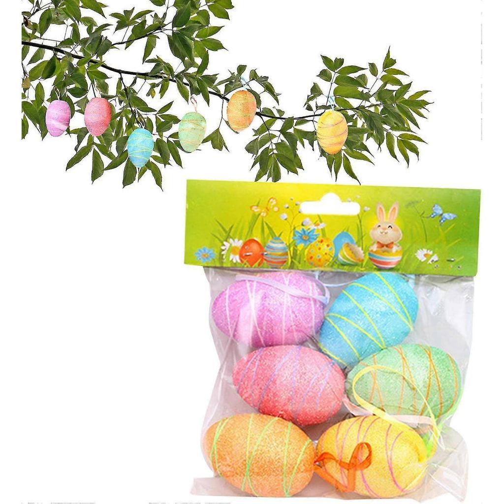 Easter Egg Ornaments, Colorful Easter Eggs Ornaments | Easter Egg