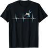 Argentina Flag Heartbeat EKG Pulse Argentina Soccer Team T-Shirt