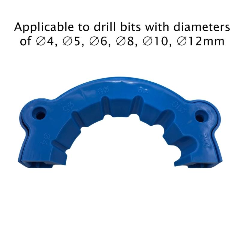 Sturdy Ergonomic Blue Impact Drill Grinding Tool For Comfortable Grip And Accurate Drilling In Home Renovation