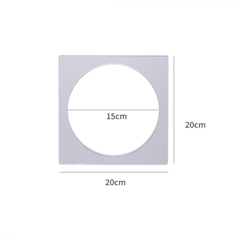 

Акриловые диски для торта, доски, многоразовые формы для торта, пластина для соскребания торта, инструмент для украшения торта, аксессуары для выпечки 15/20/22/24/26 см 7in