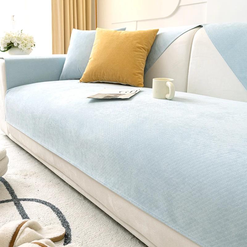 Non Stick Waterproof Sofa Cover Fabric Suitable for All Seasons Wear-resistant Sofa Cushion Cover Anti Slip and Not Easy To Fade