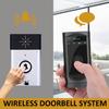 LED Indicator Outdoor-bell 2 Way Talk Interphone 200M Wireless Door Bell Smart Voice Intercom Rechargeable Home Security