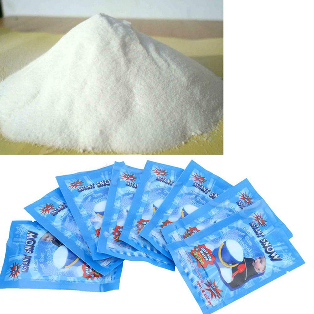 

Wedding Decorations Powder Pack Party Winter Fluffy Decor Christmas Artificial Snow Instant Snow coarse-fit for landscaping