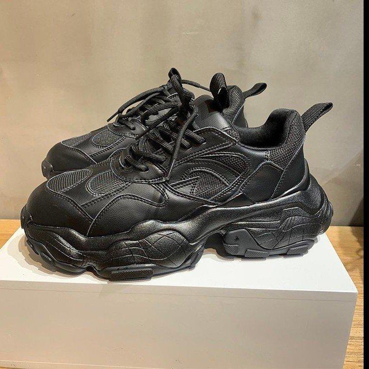 Lässige Sportschuhe Damen Frühling Neue Laufschuhe Dicke Sohle Daddy Schuhe Damen Gute Qualität Kleine Weiße Schuhe Damen