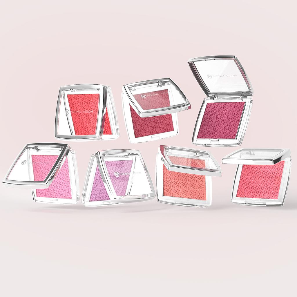 Fard de obraz Mat Natural pentru Obraji Iluminează Fața Contur Față Impermeabil Cosmetice Pudră de Fard de obraz Machiaj Feminin Moale pentru Obraji