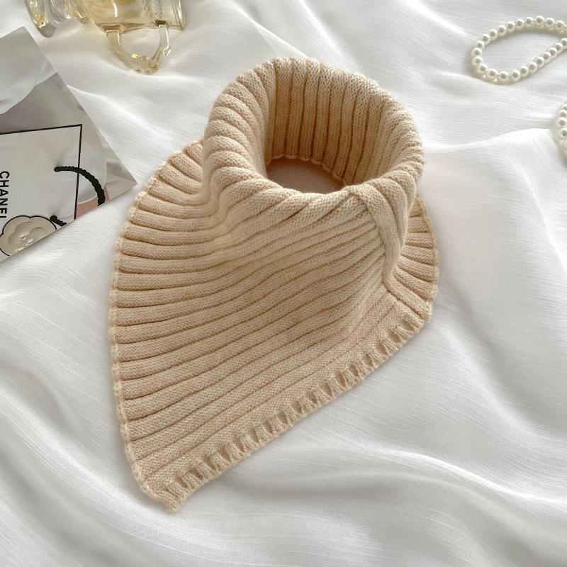 Mote varm avtakbar turtleneck hals varmere skjerf strikket falsk krage