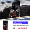 Anime Son Goku Car Stickers Car B-pillar Vinyl Decals Waterproof Auto Center Pillar Sticker Cover Scratches Decors Accessories