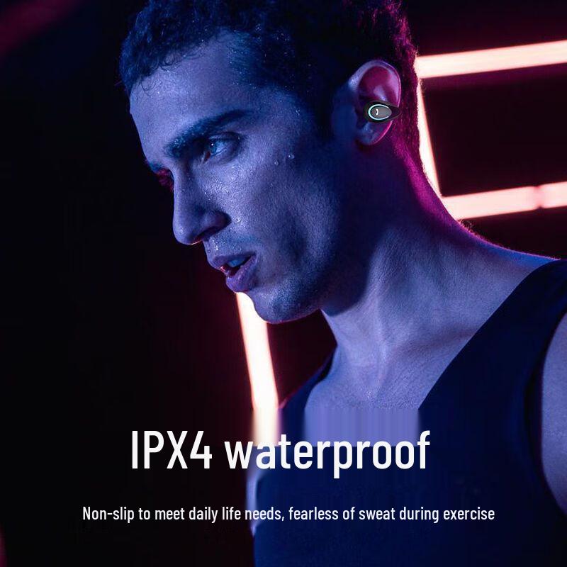 YX08 Clip-on Bluetooth Earbuds: High-Quality Sound, Noise Reduction, Ultra-Long Battery Life, Non-In-Ear Design