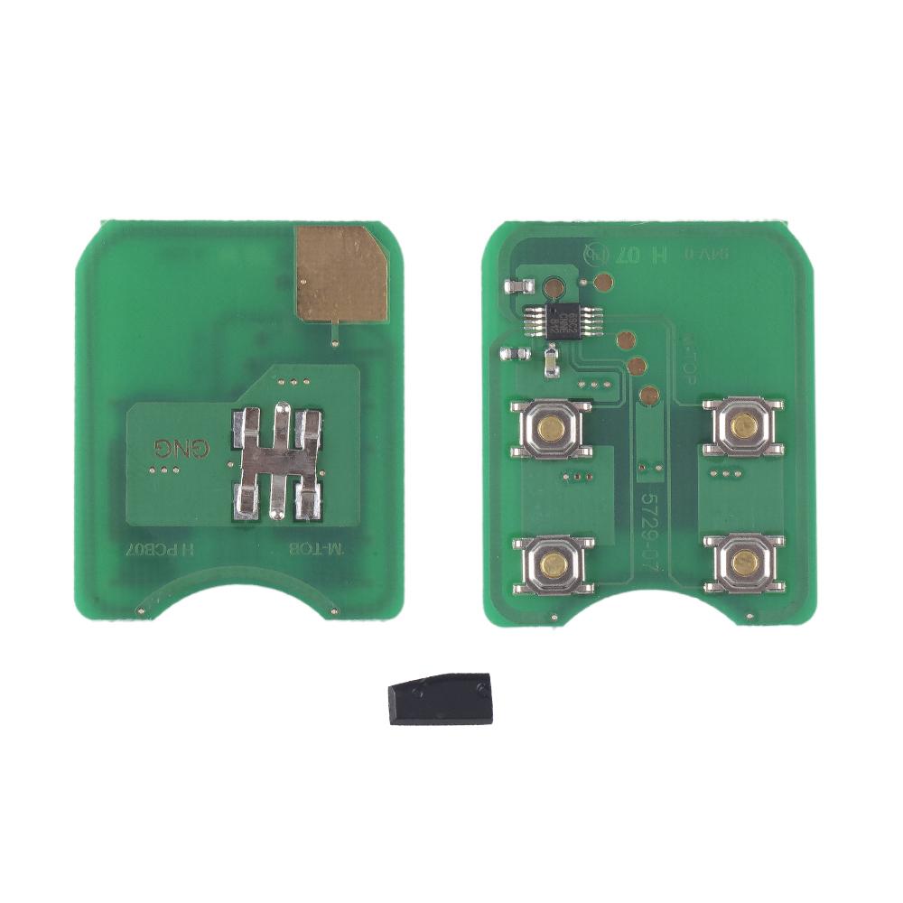 KEYYOU 4 Button Smart Remote Keyless Car Key For Ford Edge Escape Expedition Explorer With 4D63 Chip 80 Bits CWTWB1U793 315Mhz
