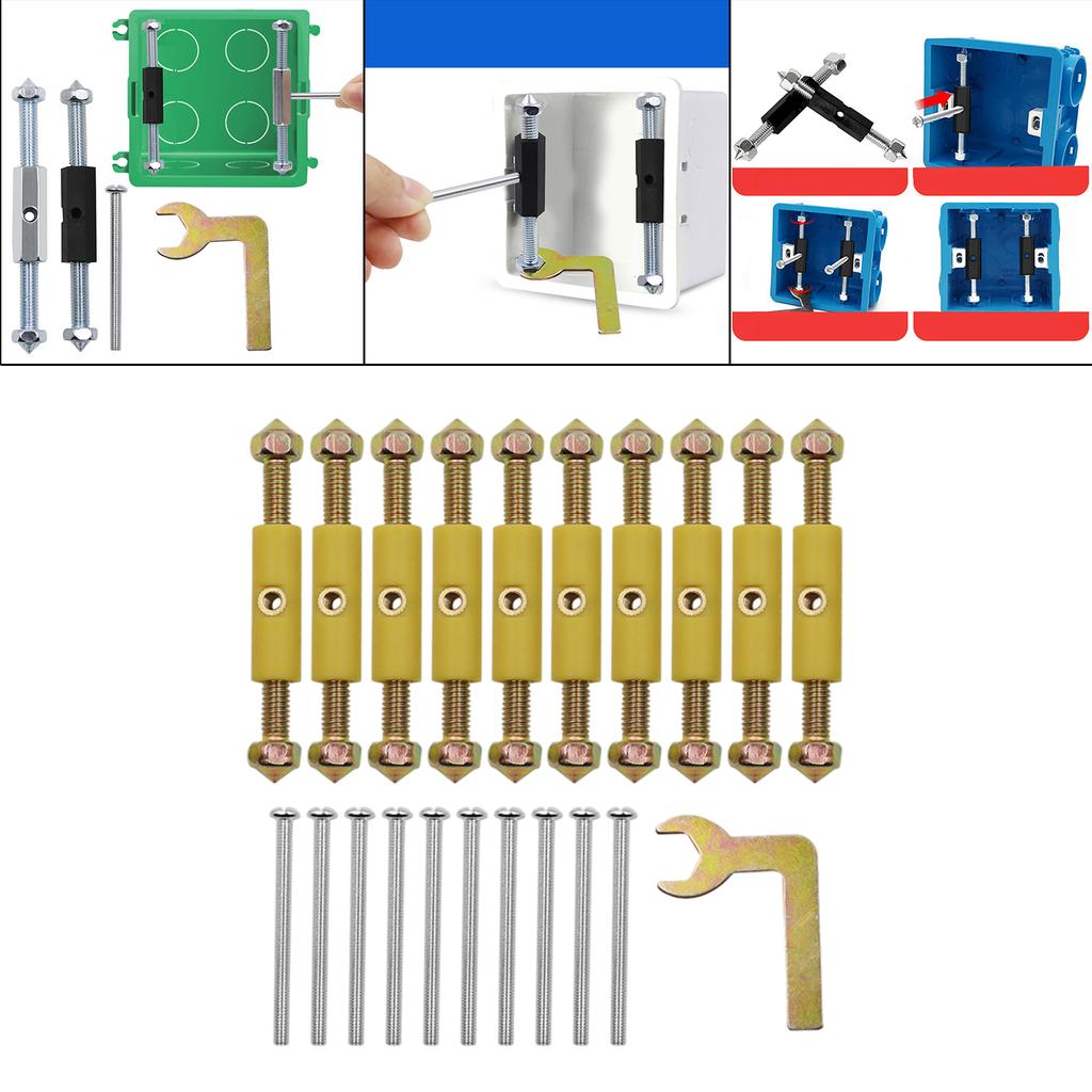 21/Set Cassette Screws Support Rod, Electrical Accessories for Wall Mount