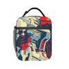 Gundam Lunch Bag Funny Lunch Box Travel Convenient Thermal Tote Handbags For Child Oxford Custom Cooler Bag