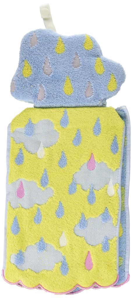 Marushin Moomin Dress Cloud and 21 x 45 Product 1405022300 Towel, Drops, Approx. cm, 100% Cotton, Number
