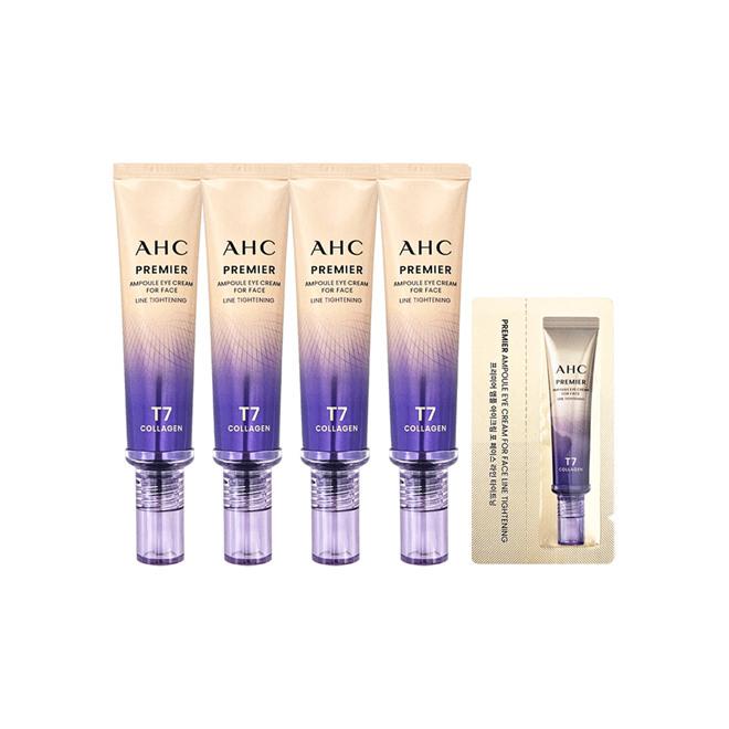 AHC Eye Cream Line Tightening T7 40ml x 4 + Sample AHC Eye Cream Line Tightening 40ml 4+ Samples