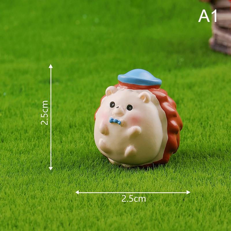 Mini süße Tiere Figur Tier Modell Moos Micro Landschaft Home Decor Miniatur Fee Garten Dekoration Zubehör