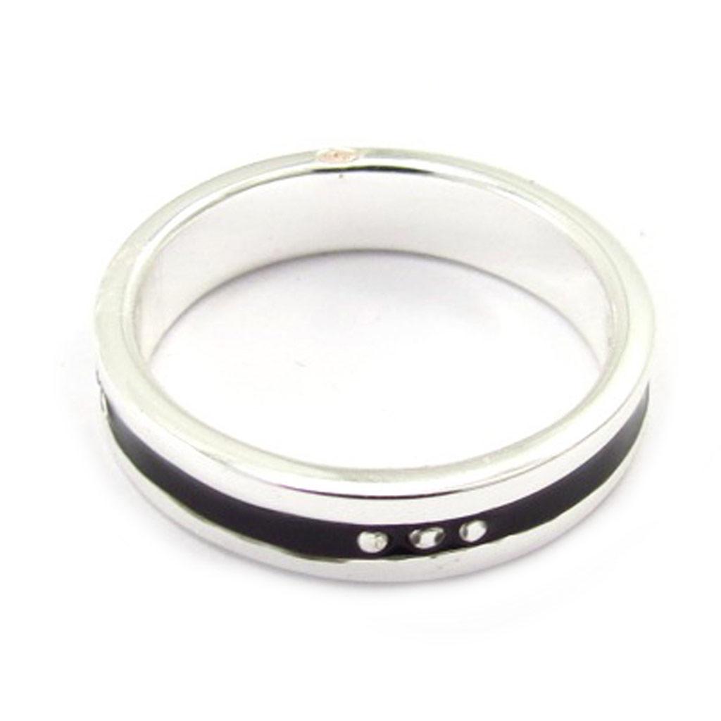 'Enzo' Silver Ring