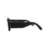 Philipp Plein Square Frame Acetate Sunglasses Black Black Smoke