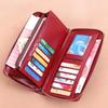 Women's RFID Anti-Theft Long Wallet - Clutch Purse, Coin Pouch & Card Holder